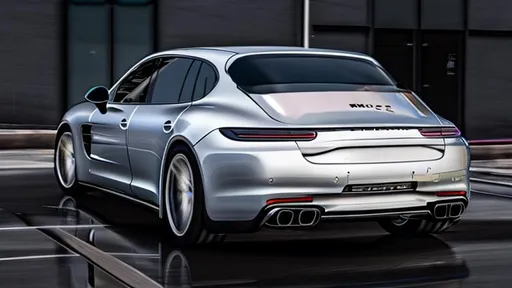 Prompt: Make this look like a Porsche Panamera
