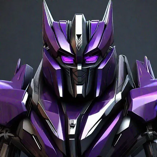 Prompt: Sleek realistic decepticon