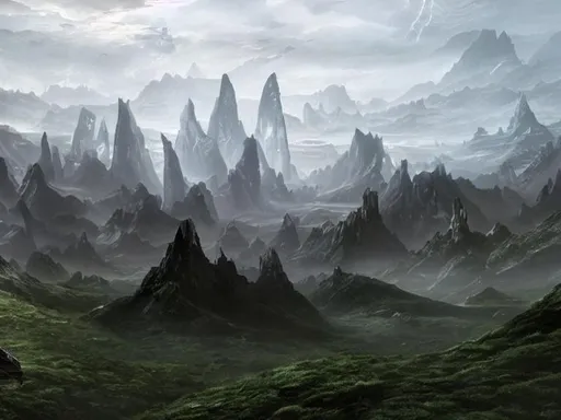 Prompt: Sci-fi, wild, landscape,4k stunning,