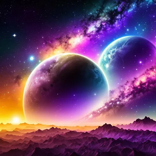 Prompt: A galactic wallpaper landscape purple, yellow, black, intricate detail, high quality, high detail, masterpiece, intricate facial detail, high quality, detailed face, intricate quality, intricate eye detail, highly detailed, high resolution scan, intricate detailed, highly detailed face, Very detailed, high resolution