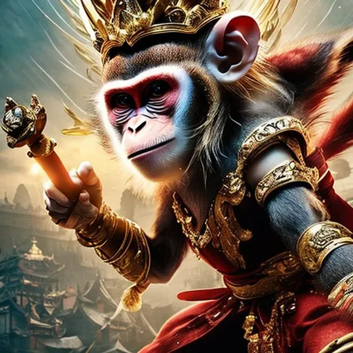 Prompt: e.g. monkey king movie
