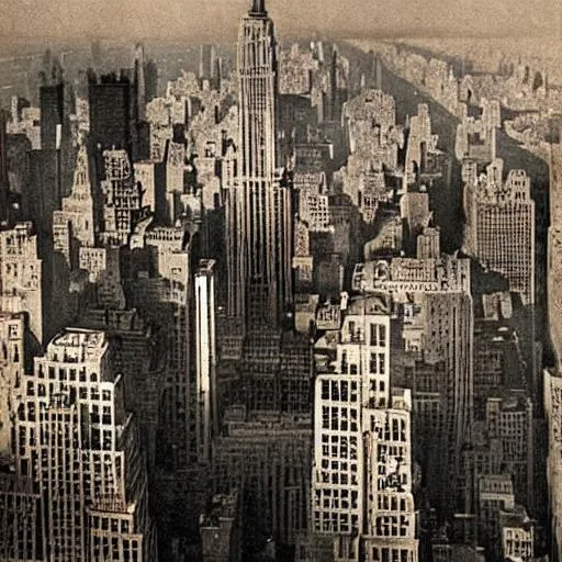 new york city drawn in the style of the professor la... | OpenArt
