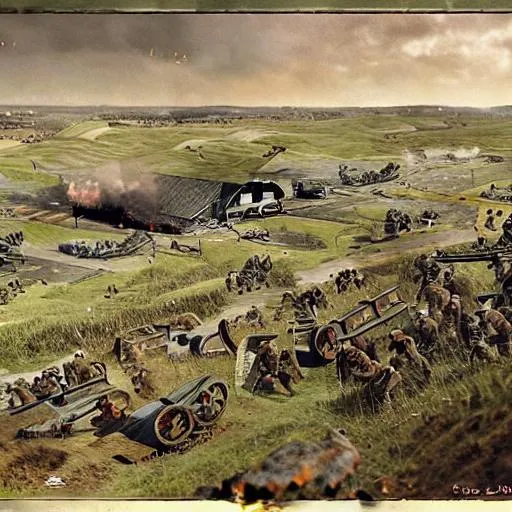 Prompt: Battle of Tannenberg