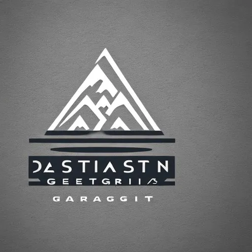 Prompt: A sleek enticing logo for a travel apparel company named "destination gear"