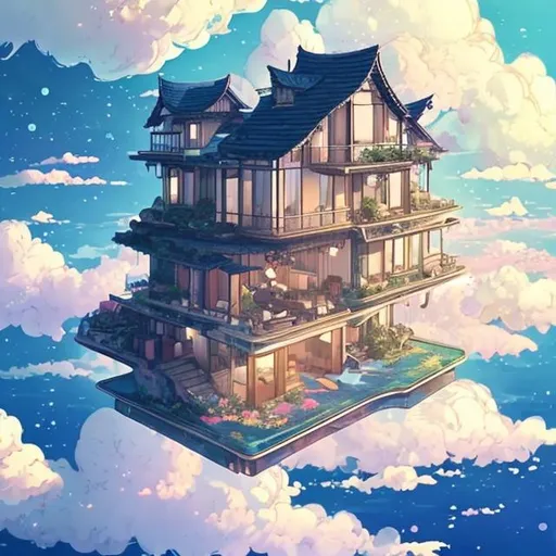 Anime House ❤ liked on Polyvore featuring anime | Anime house, Anime  houses, House tokyo