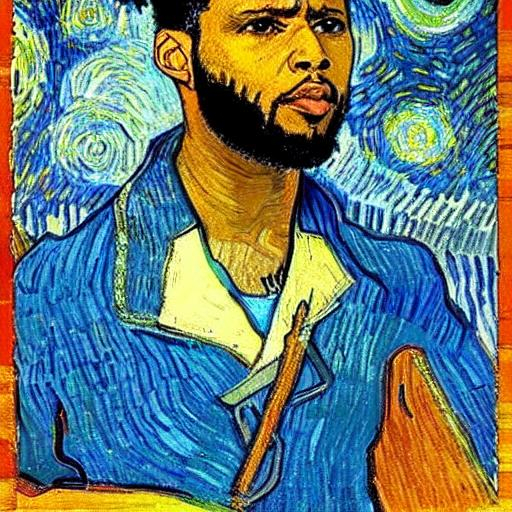 Abel Tesfaye By Van Gogh OpenArt