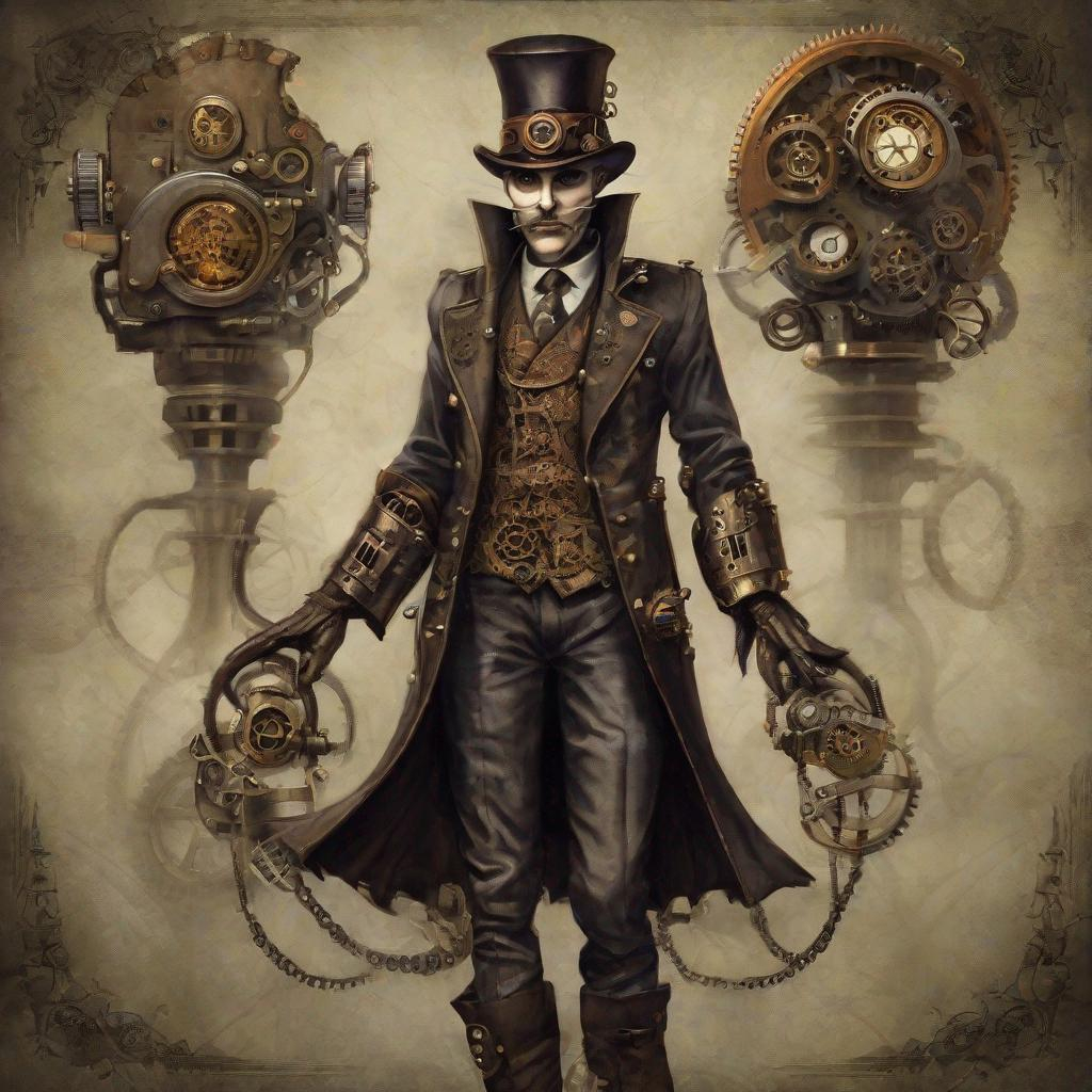 The embodiment of evil. Steampunk