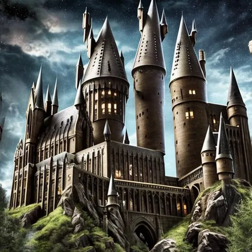 Prompt: Hogwarts 