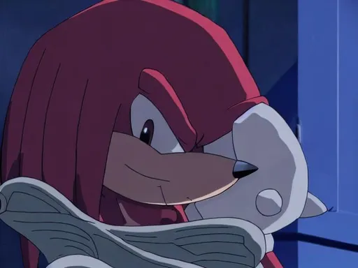 Prompt: Knuckles The Echidna