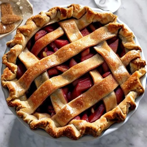 Prompt: Gourmet Apple Pie