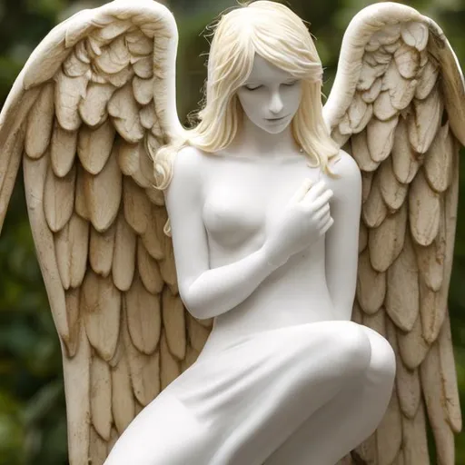 Prompt: 13 blonde angel 