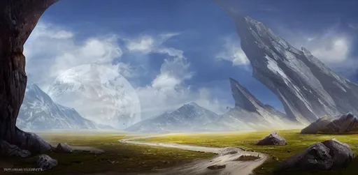 Prompt: Sci-fi, wild, landscape,4k stunning,