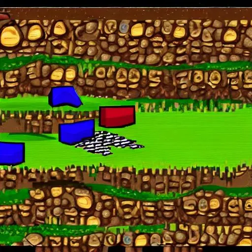 Prompt: 2D Edutainment video game,played on windows XP






