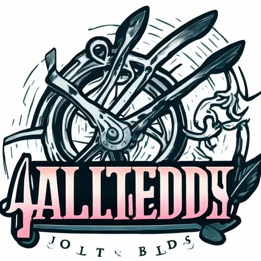 Prompt: AlleyThreads logo
