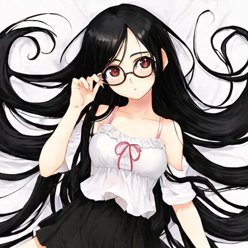 legal-jackal584: Black hair prisoner outfit anime character