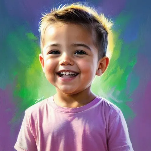 Prompt: {{{{highest quality concept art masterpiece}}}} digital drawing oil painting with {{visible textured brush strokes}},, Jesus' 33 years old, Glowing brighter than the sun Transfiguration, photorealistic joyus, happy, laughing face, digital painting, artstation, illustration, concept art, smooth, sharp focus, {{hyperrealistic intricate perfect brown long hair}} and {{hyperrealistic perfect clear bright blue eyes}}, epic fantasy, perfect composition approaching perfection, photo of Jesus Christ on a mountain with Peter and John, transfigured with Moses and Elijah on either side, divine, radiant, powerful, spiritual, awe-inspiring, transformative

The scene is set on a mountain where Jesus Christ stands with Peter and John, and Moses and Elijah appear on either side, transfigured in their divine glory. The atmosphere is spiritual, and the energy is transformative. The photo captures the radiant and powerful moment of Christ's transfiguration, as he is enveloped in light and majesty. 

The camera used to capture this image is a Leica M10-D, fitted with a 50mm lens and loaded with Fujifilm Velvia 100 film. The technique used is high dynamic range, capturing the subtle nuances of light and shadow in the scene. 

Directors: Martin Scorsese, Mel Gibson, Terrence Malick 
Cinematographers: Roger Deakins, Emmanuel Lubezki, Vittorio Storaro 
Photographers: Annie Leibovitz, David LaChapelle, Sebastião Salgado 
Fashion Designers: Alexander McQueen, Jean Paul Gaultier, Valentino

—c 10 —ar 2:3