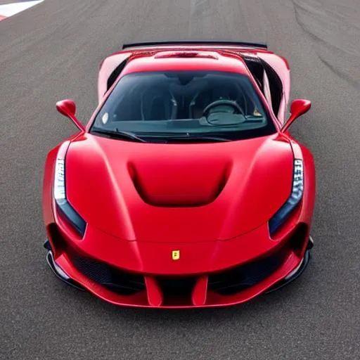 Prompt: Ferrari F8