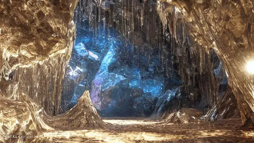 Prompt: sparkling crystal cave with sandy floor, water, many crystals. fantasy artwork, very very very beautiful scenery, hd, ue5, ue6, unreal engine 5, cinematic 4k, 8k, ultra detailed, high resolution, artstation