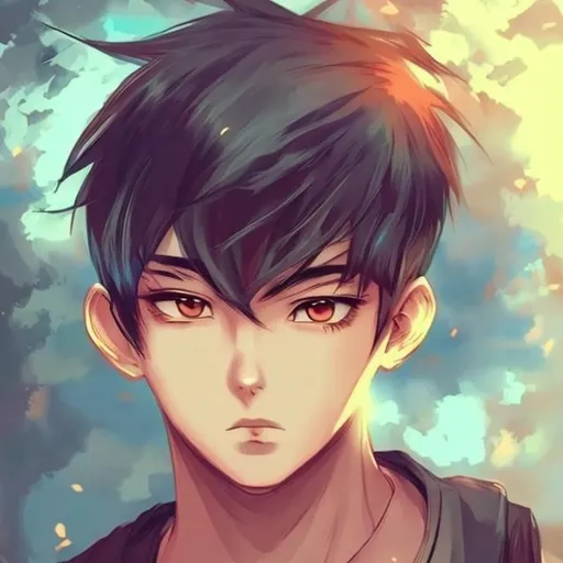 Prompt: Anime boy with cool looking with Indian vibe 