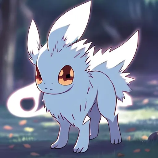 Prompt: ghost type eevee