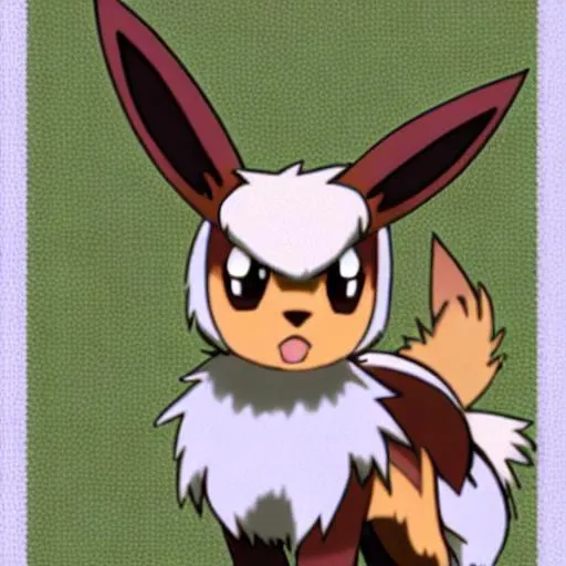 Prompt: Eevee Pokémon
