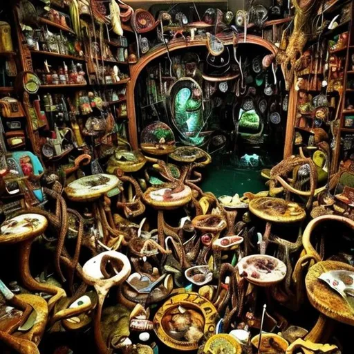 Prompt: weirdest place ever
