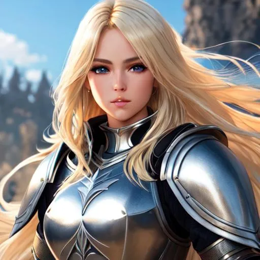 extremely realistic, hyperdetailed, blonde hair knig... | OpenArt