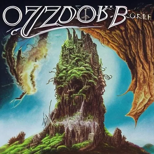 Prompt: ozzy ozborne album cover