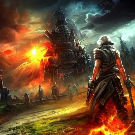 Prompt: GAMING BACKGROUND

