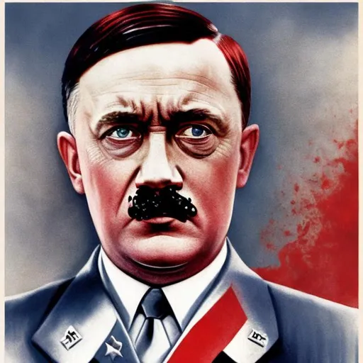 Prompt: patriotic american president hitler