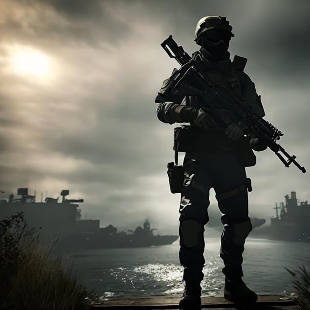 Call of Duty: Modern Warfare 2 Wallpaper 4K, Ghost
