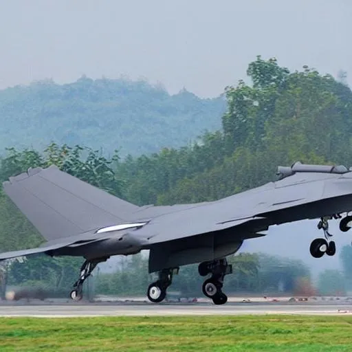 Prompt: Chengdu J-20 “Mighty Dragon