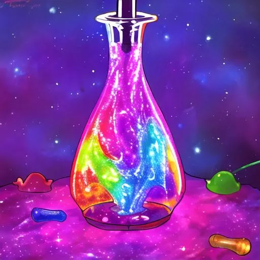 Prompt: Pschycadelic lava lamp, colorful, galaxy, beautiful, amazing, space