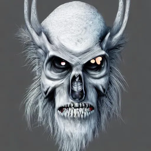 Prompt: Wendigo high quality super realistic