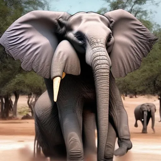 Prompt: actual photo of elephant jesus, surprise me