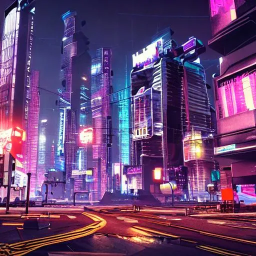 cyberpunk city | OpenArt