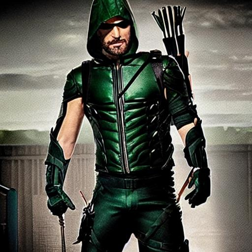 Tom Ellis as green arrow | OpenArt