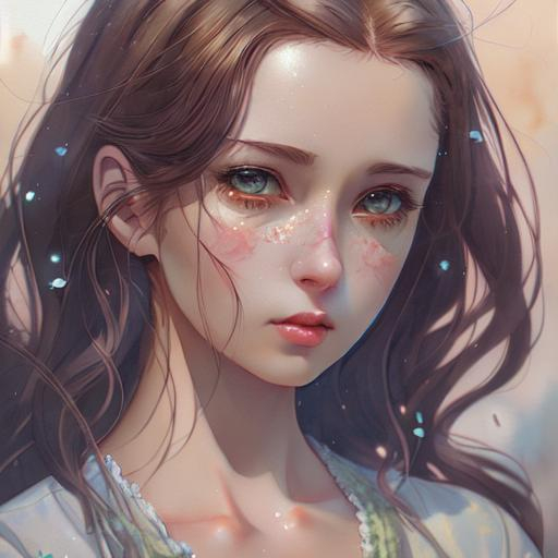 Girl, Super realistic, hyperrealism, anime art conce... | OpenArt