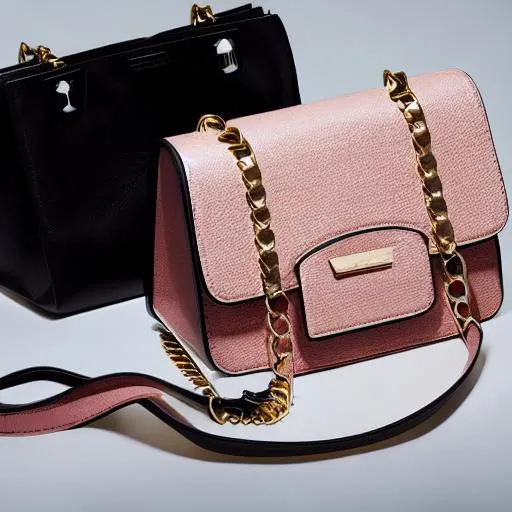 Prompt: product photo of a designer handbag fashion product catalog image, behance hd, studio lighting, front view, square image