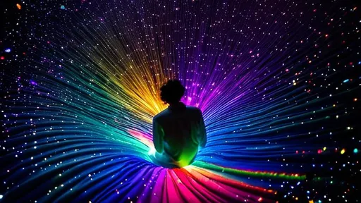 Prompt: Multiverse Rainbow Spectrum prism, cosmic ,ethereal, fairy, god of Existence ,closeup