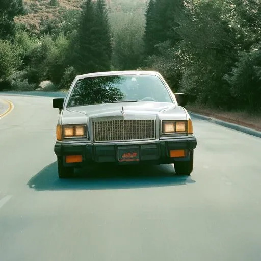 Prompt: 1980 sedan car