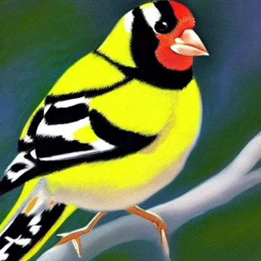 Beautiful Painting Of A Goldfinch OpenArt   Image Q Rj5AHH 1681728951620 512.webp