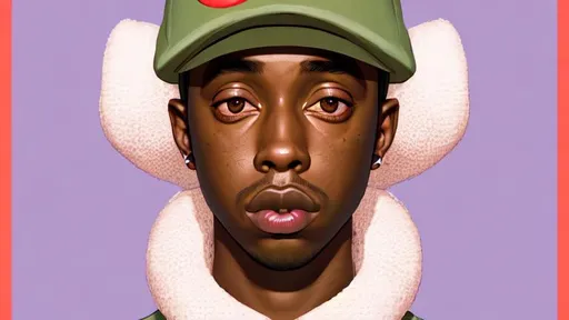 Prompt: Tyler the Creator in a Stanley Kubrick Film, all geometrically correct, proportionate face, high detail, concept art, character art, detailed eyes, detailed lips, detailed nose, 