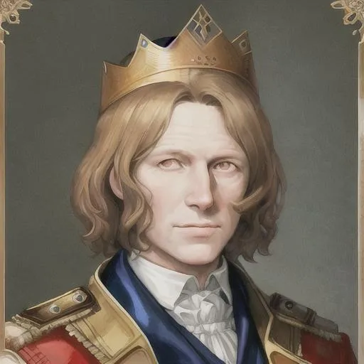 Prompt: Portret of the king of the Netherlands, photorealistic