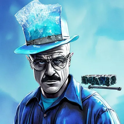 Prompt: Blue meth
