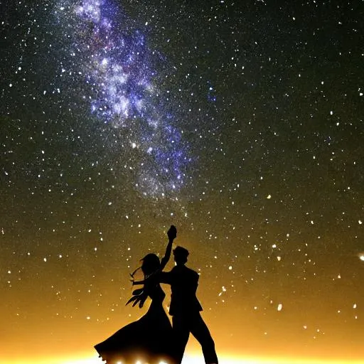 Lovely, Anime Couple, And Cute Image - Cute Anime Couple Dancing  Transparent PNG - 500x522 - Free Download on NicePNG