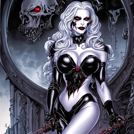 Prompt: Lady Death