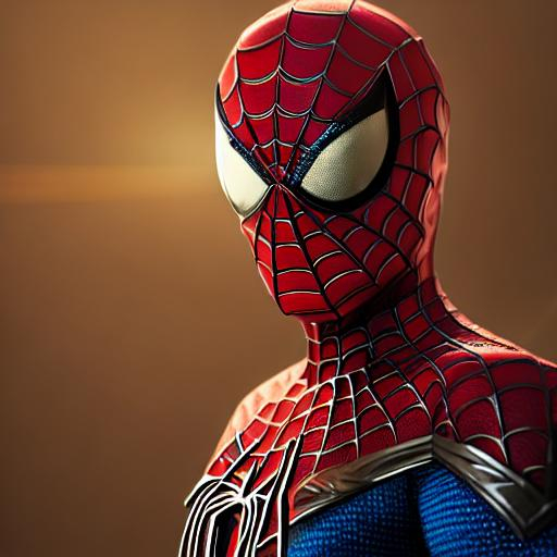 majestic spiderman knight, portrait, finely detailed... | OpenArt