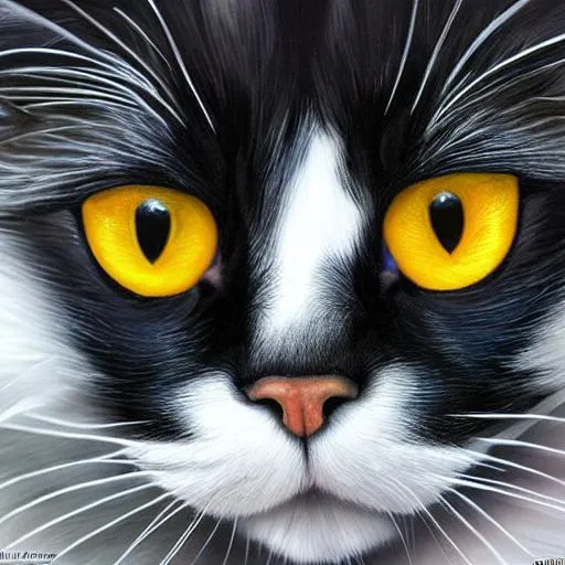 white anime warrior cat