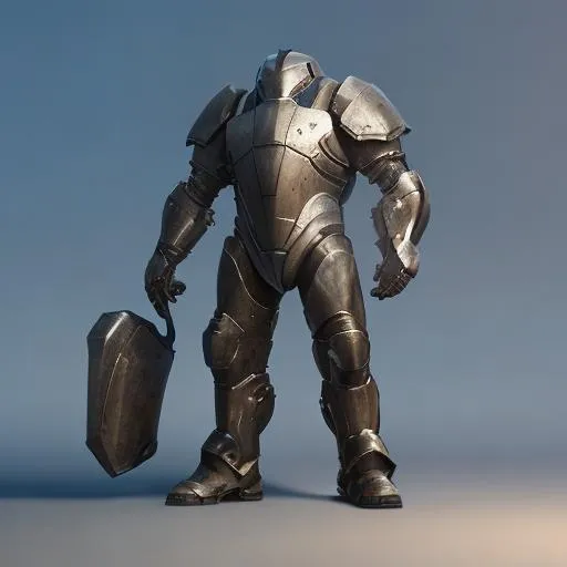 Prompt: full armor juggernaut, ready or not style, frontline background, hyper realistic, modern technology, full body